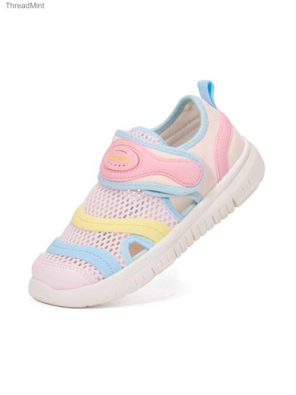Toddler Closed Toe Mesh Sandals Non Slip Hook & Loop Kids Summer Shoes